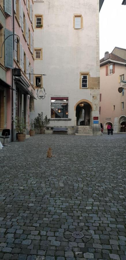 Haus De Philosophe Et Compositeur Rousseau Bienne Esterno foto