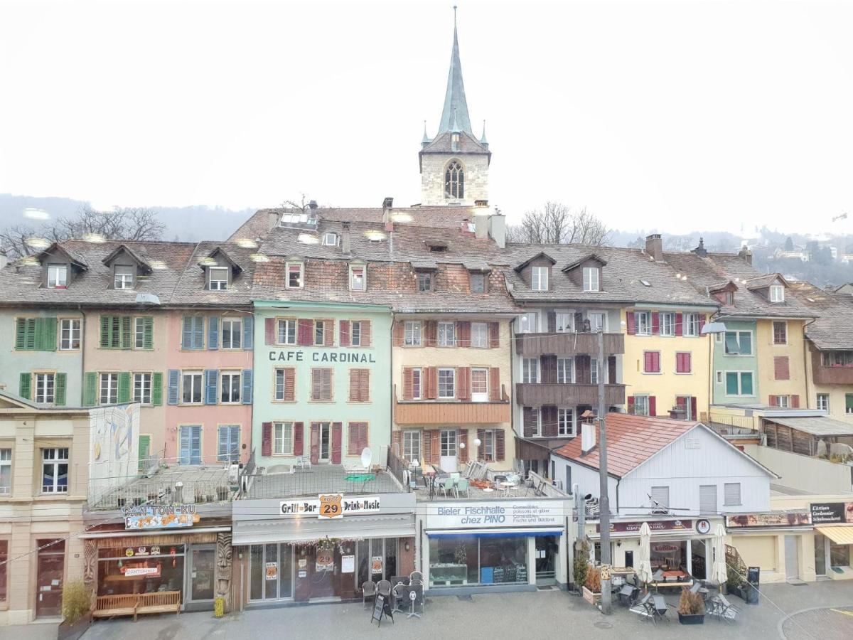 Haus De Philosophe Et Compositeur Rousseau Bienne Esterno foto